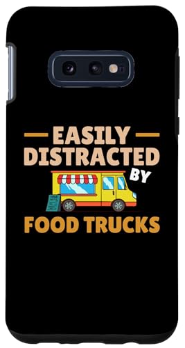 Hülle für Galaxy S10e Imbisswagen Lustiges Geschäftsessen auf der Straße von Food Truck