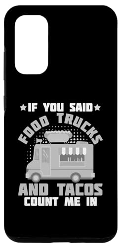 Hülle für Galaxy S20 Imbisswagen Lustiges Geschäftsessen auf der Straße von Food Truck