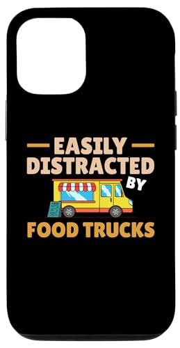 Hülle für iPhone 14 Pro Imbisswagen Lustiges Geschäftsessen auf der Straße von Food Truck