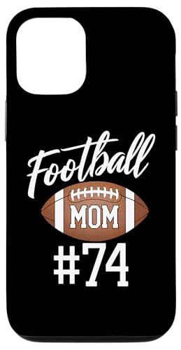 Hülle für iPhone 13 Pro Fußball Mama #74 Lustiges Mutter Frau Touchdown Mädchen Sohn Spiel von Football Mom Love Apparel