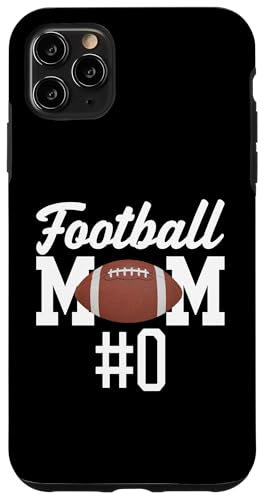 Hülle für iPhone 11 Pro Max Fußball Mama #0 Lustiges Mutter Frau Touchdown Mädchen Sohn Spiel von Football Mom Touchdown Tees