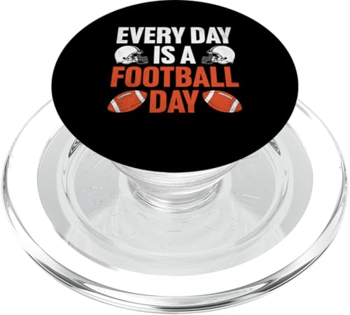 Jeder Tag ist ein Fußballtag Fußballsport PopSockets PopGrip für MagSafe von Football Player Sports Gifts