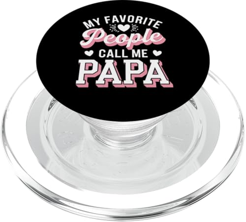 Meine Lieblingsleute nennen mich Papa Mens Funny Dad Family PopSockets PopGrip für MagSafe von For Dad Papa Present Tee