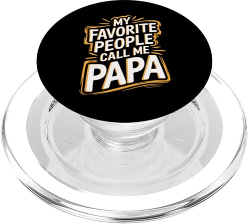 Men My Favorite People Call Me Papa Vater Kleidung Papa PopSockets PopGrip für MagSafe von For Dad Papa Present Tee