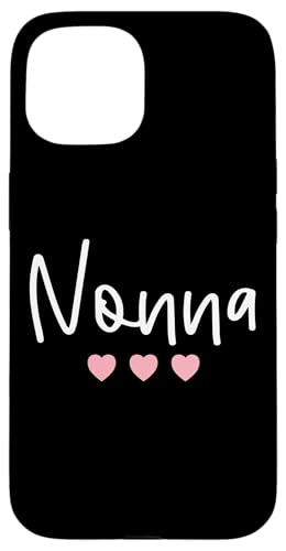 Hülle für iPhone 15 Nonna süße minimalistische italienische Oma Großmutter Nonna von Foreign Language Grandmother Granny Designs