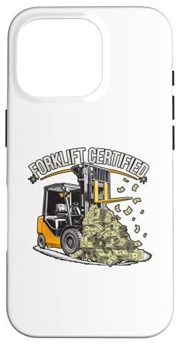 Gabelstapler Bediener Gabelstapler Lagerarbeiter Lagerarbeiter Hülle für iPhone 16 Pro von Forklift Operator Forklifter Warehouseman