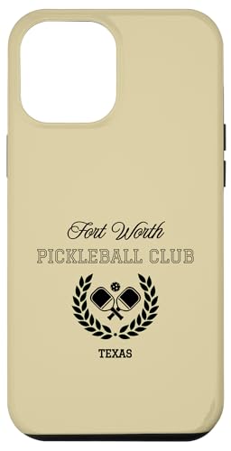 Hülle für iPhone 12 Pro Max Pickleball Club Fort Worth, Texas von Fort Worth Texas Pickleball Club