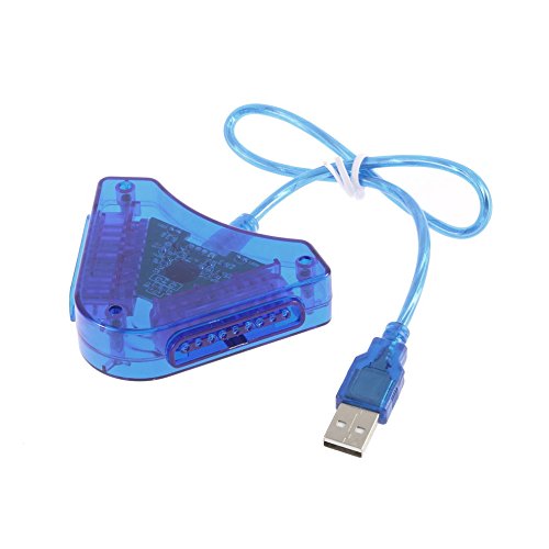 USB Controller Adapter für PS2 Controller Dual Port Controller zu PC USB Adapter Konverter von Fortune Cats