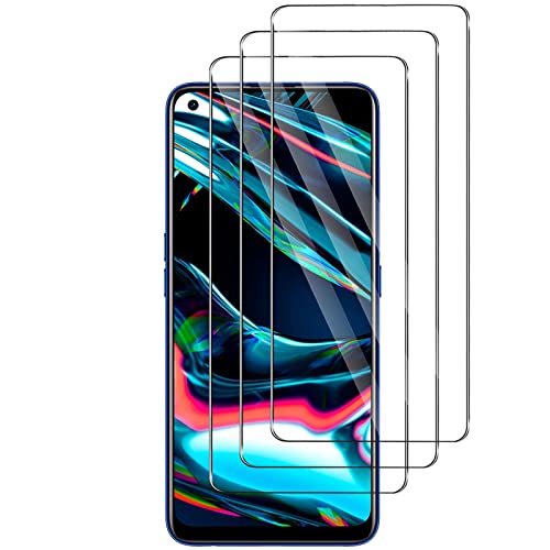 [3 Stück] Schutzfolie für Panzerglas für Realme 7 Pro, 9H Panzerglasfolie, Anti-Kratzen Glasfolie, Frei von Kratzern, HD Displayschutzfolie für Realme 7 Pro von Foryo