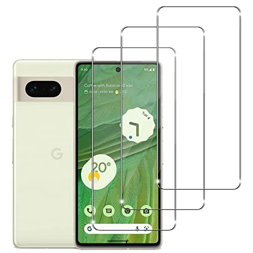 [ 3 Stück] Schutzfolie für Panzerglas fürGoogle Pixel 7, 9H Panzerglasfolie, Anti-Kratzen Glasfolie, Frei von Kratzern, HD Displayschutzfolie für Google Pixel 7 von Foryo