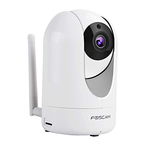 Foscam R4 drehbare und schwenkbare IP WLAN Kamera / Überwachungskamera mit 4 Megapixel Ultra HD Auflösung, P2P, IR Nachtsicht, MicroSD-Kartenslot, Bewegungserkennung, "2-Way-Audio"-Sytem - weiß Foscam R4 drehbare und schwenkbare IP WLAN Kamera / Überwachungskamera mit 4 Megapixel Ultra HD Auflösung, P2P, IR Nachtsicht, MicroSD-Kartenslot, Bewegungserkennung, "2-Way-Audio"-Sytem - weiß von Foscam
