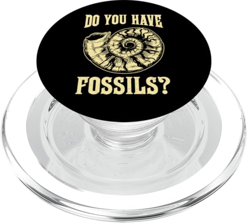 Fossilien, Paläontologe, Fossiliensammler, Fossilienjagd PopSockets PopGrip für MagSafe von Fossile Jagdausrüstung