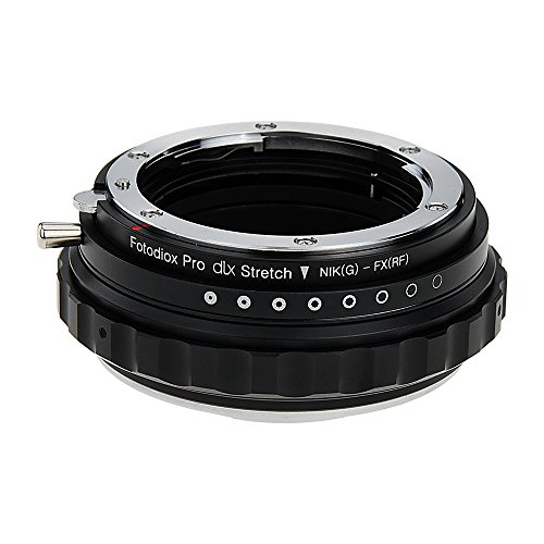 Fotodiox DLX Stretch Lens Mount Adapter Compatible with Nikon F-Mount G-Type Lenses on Fujifilm X-Mount Cameras von Fotodiox