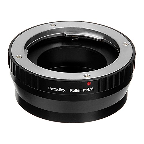 Fotodiox Lens Mount Adapter Compatible with Rollei (QBM) 35mm Film Lenses on Micro Four Thirds Mount Cameras von Fotodiox