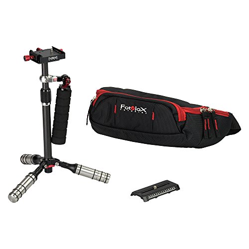 Fotodiox Pro Carbon Fiber Gimbal Stabilizer for DSLR, MILC & GoPro Cameras - Handheld Video Stabilizer System and Stealthy Camera Support for Small to Mid-Sized Cameras Fotodiox Pro Carbon Fiber Gimbal Stabilizer for DSLR, MILC & GoPro Cameras - Handheld Video Stabilizer System and Stealthy Camera Support for Small to Mid-Sized Cameras von Fotodiox