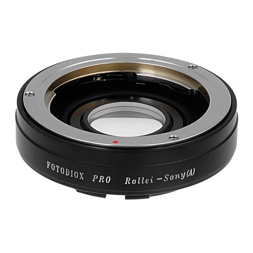 Fotodiox Pro Lens Mount Adapter Compatible with Rollei (QBM) 35mm Film Lenses on Sony A-Mount (Minolta AF) Cameras von Fotodiox