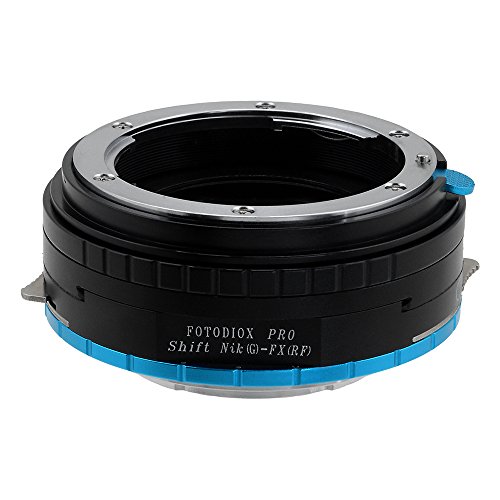 Fotodiox Pro Shift Lens Mount Adapter Compatible with Nikon F-Mount G-Type Lenses on Fujifilm X-Mount Cameras von Fotodiox