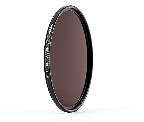 Fotopro 82mm Graufilter ND1000(10 Stop) ND Filter Slim Neutral Graufilter(2Peak) von Fotopro