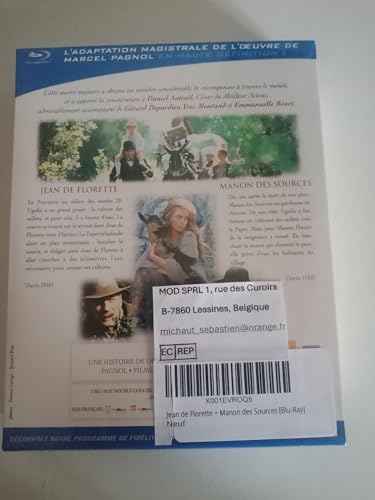 Coffret marcel pagnol : jean de florette ; manon des sources [Blu-ray] [FR Import] von Fox Pathe Europa