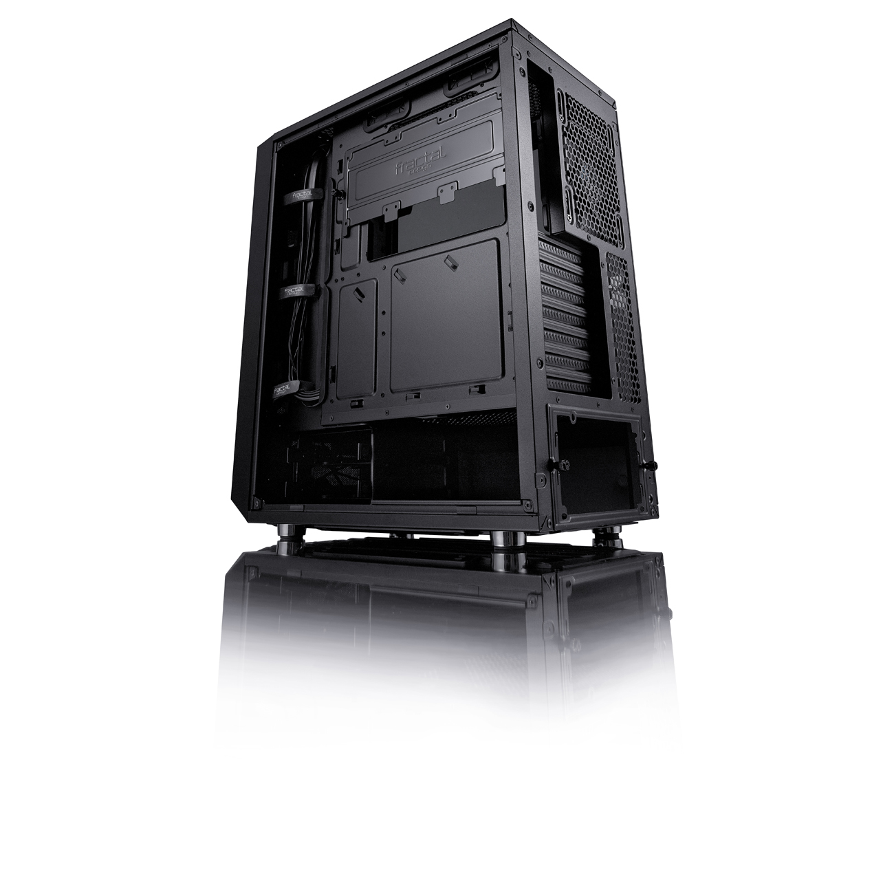 FRACTAL DESIGN Geh Meshify C Blackout Tempered Glass (B) von Fractal Design