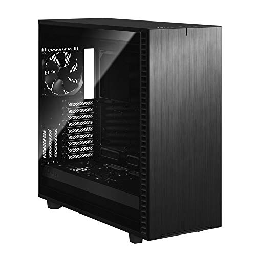 Fractal Design Define 7 XL Black Brushed Aluminum/Steel E-ATX Silent Modular Tempered Glass Window Full Tower Computer Case von Fractal Design