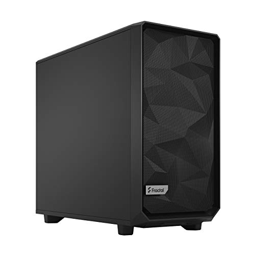 Fractal Design Meshify 2 Black, Flexibles ATX Computer Gehäuse, schwarz von Fractal Design