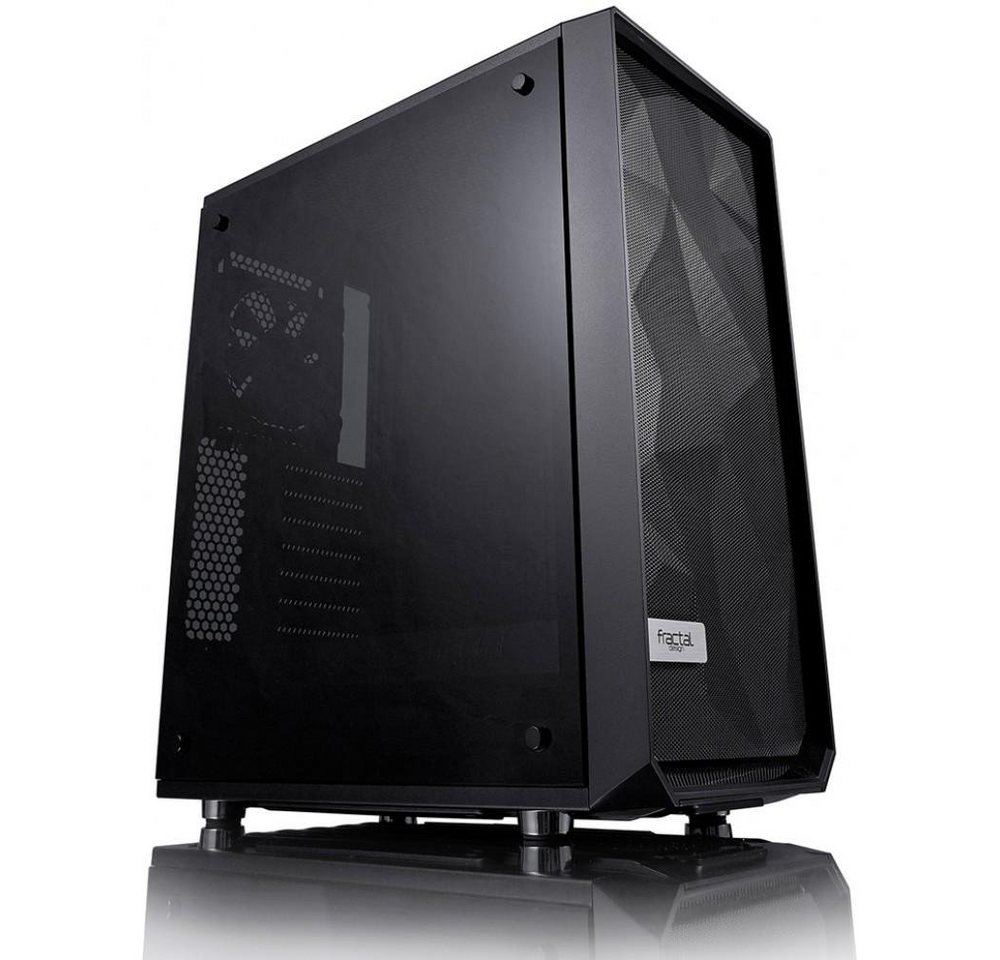 Fractal Design PC-Gehäuse Fractal Design Meshify C Midi-Tower Schwarz Computer-Gehäuse von Fractal Design