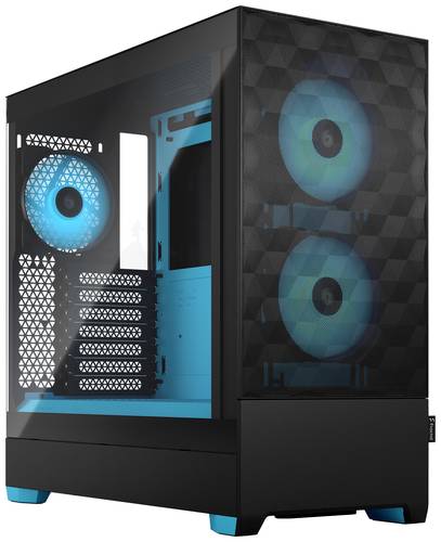 Fractal Design Pop Air Tower PC-Gehäuse Schwarz, Cyan von Fractal Design