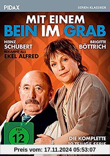 Mit einem Bein im Grab / Die komplette 19-teilige Serie mit Heinz Schubert ( Ekel Alfred ) von Wolfgang Menge ( Ein Herz und eine Seele ) (Pidax Serien-Klassiker) [3 DVDs] von Frank Strecker