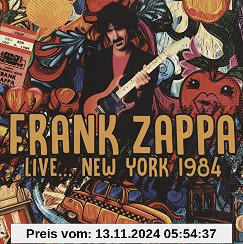 Live...New York 1984 (4cd-Set) von Frank Zappa