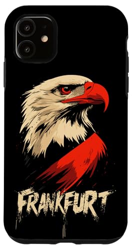 Hülle für iPhone 11 Frankfurt Adlerkopf Jungs aus Frankfurt Patrioten von Frankfurt Fußball Mode für Jungs aus Frankfurt