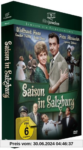 Peter Alexander: Saison in Salzburg - Wenn der Toni mit der Vroni (Filmjuwelen) von Franz Josef Gottlieb