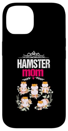 Hülle für iPhone 14 Womens Hamster Mom Hammy für Hamsterliebhaber-Mama von Frauen-Wildtiere lustig