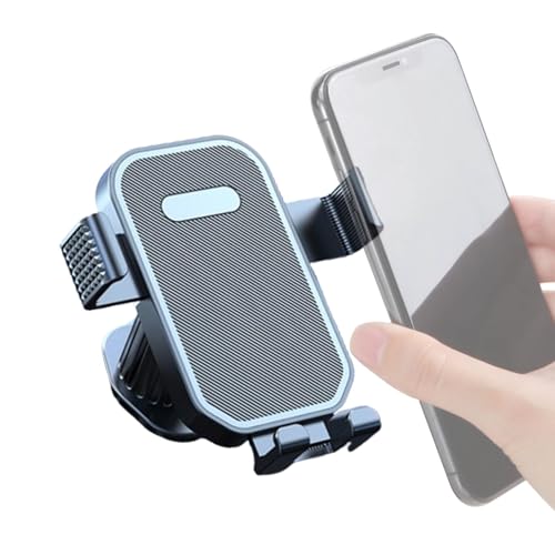 Fravsiu Cell Phone Holder Car, Auto Locking Phone Mount, Anti-Shake Phone Holder, 360 Grad Rotation Mount, Car Air Vent Holder, Auto Locking Anti-Shake Cell Phone Holder for Car Air Vent von Fravsiu