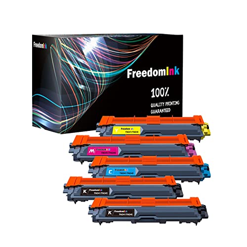 FreedomInk Kompatibel Toner Patronen Ersatz für Brother TN-241 TN-245 TN-242 TN-246 für MFC-9332CDW DCP-9022CDW HL-3142CW MFC-9142CDN HL-3152CDW MFC-9140CDN MFC-9342CDW DCP-9017CDW 9020CDW HL-3140CW von FreedomInk