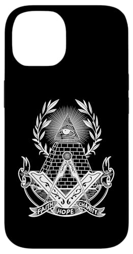 Hülle für iPhone 14 Freemason Illuminati - All Seeing Eye - Faith Hope Charity von Freimaurer Freimaurerei Freemason Masonry Geschenk