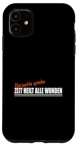 Hülle für iPhone 11 KLARINETTE SPIELEN KLARINETTE-SPIELER von Freizeit und Hobby Zubehör Geschenke Shirts