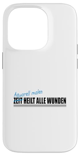 Hülle für iPhone 14 Pro AQUARELL MALEN AQUARELL von Freizeit und Hobby Zubehör Geschenke Shirts