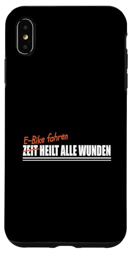 Hülle für iPhone XS Max E-BIKE FAHREN E-BIKING von Freizeit und Hobby Zubehör Geschenke Shirts