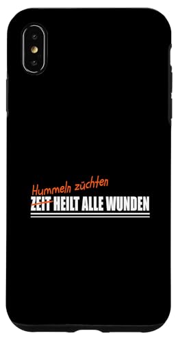 Hülle für iPhone XS Max HUMMELN ZÜCHTEN HUMMELN-ZÜCHTER von Freizeit und Hobby Zubehör Geschenke Shirts