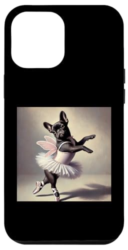 Hülle für iPhone 15 Plus Französische Bulldogge Shirt Ballerina Ballettliebhaber Tänzerin Frenchie von French Bulldog Gifts and Doggie Shirts