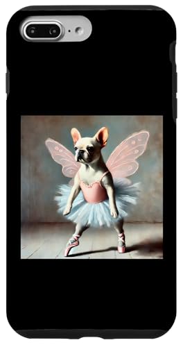 Hülle für iPhone 7 Plus/8 Plus Französische Bulldogge Shirt Ballerina Ballettliebhaber Tänzerin Frenchie von French Bulldog Gifts and Doggie Shirts