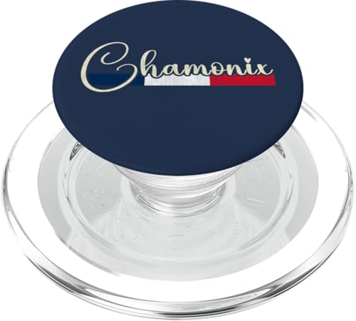 Chamonix Frankreich - Chamonix Frankreich Drehbuch PopSockets PopGrip für MagSafe von French Classic Designs