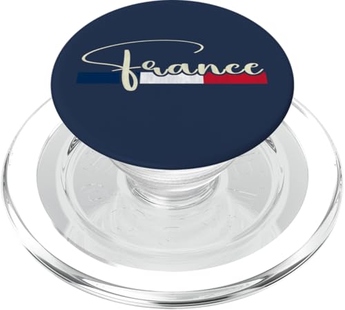 Frankreich - Frankreich Script PopSockets PopGrip für MagSafe von French Classic Designs