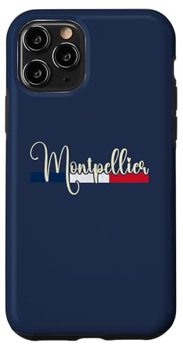 Hülle für iPhone 11 Pro Montpellier Frankreich - Montpellier Frankreich Drehbuch von French Classic Designs