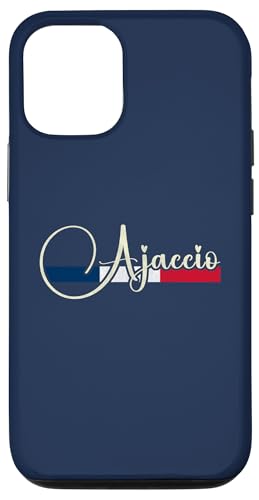 Hülle für iPhone 12/12 Pro Ajaccio Frankreich - Ajaccio Frankreich Drehbuch von French Classic Designs