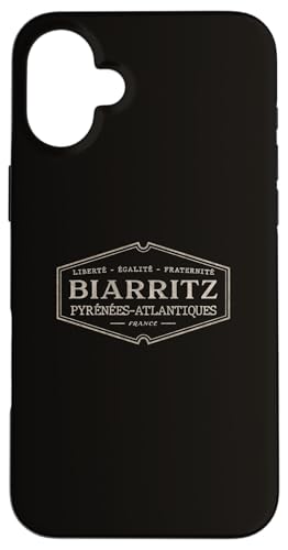 Hülle für iPhone 16 Plus Biarritz Pyrenäen-Atlantiques | Historisches Biarritz Frankreich von French Standard Apparel Co.