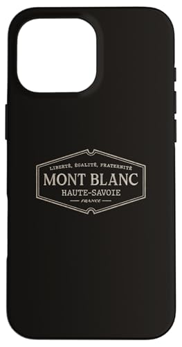 Hülle für iPhone 16 Pro Max Mont Blanc Haute-Savoie Frankreich | Historischer Mont Blanc Frankreich von French Standard Apparel Co.