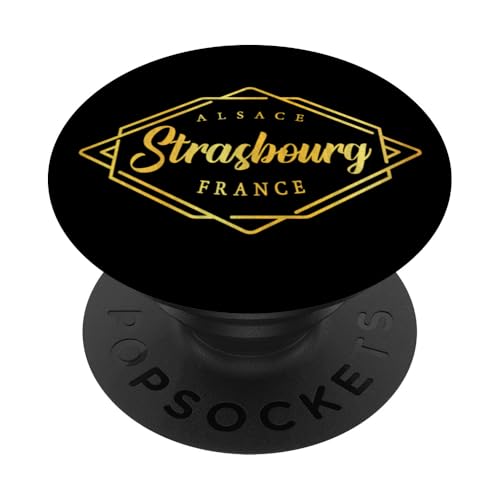 Straßburg Frankreich - Straßburg Elsass Frankreich Stil PopSockets Klebender PopGrip von French Style Ed.