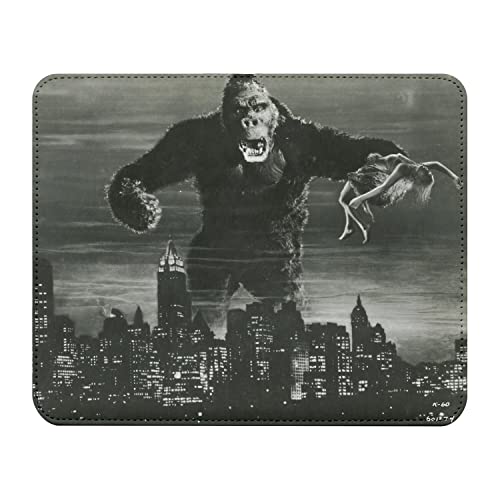 Mauspad in Lederoptik Foto des Films King Kong Altes Kino Original 1 - 22 x 18 cm von French Unicorn